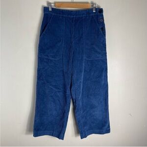 Blue corduroy pants